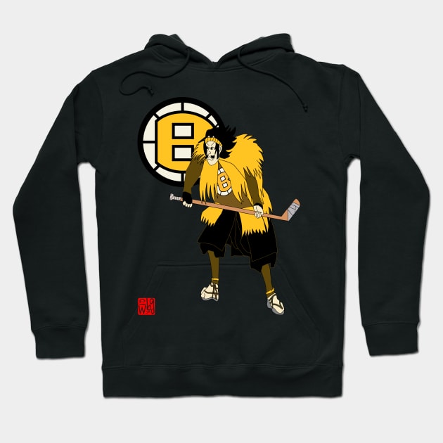 Boston Bruins Samurai Hoodie by BennySensei